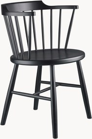 Handgemaakte eetstoel J18 van beukenhout