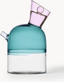 Handgemaakte azijn- en olie-fles Travasi van borosilicaatglas
