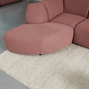 Hoekbank Met Rond Element Links Brick