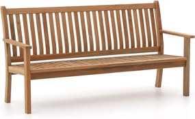 Parkbank Sunyard | Teakhout | 3 personen | Tuinbank Natural Teak | 184cm | Kees Smit Tuinmeubelen