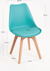 Set 4 Synk Basic Stoelen