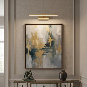 Badkamer LED-wandlamp APP1863-1W 40cm BRUSH GOLD