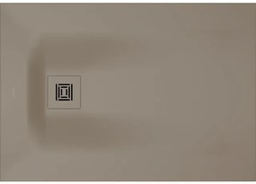 Duravit Sustano Douchebak - 100x70x3cm - Rechthoek - DuraSolid Greige mat 720272640000000