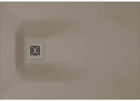 Duravit Sustano Douchebak - 100x70x3cm - Rechthoek - DuraSolid Greige mat 720272640000000