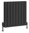 Eastbrook Addington type 20 radiator 60x60cm aluminium 885W antraciet