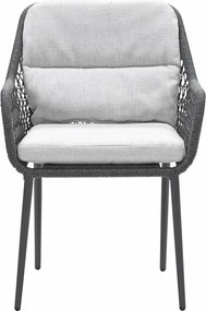 Garden Impressions Pemba tuinstoel - donker grijs