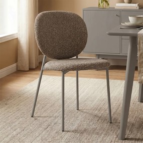 Moderne Stoelen Stapelbaar Bruin