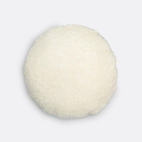 Rond kussen in sherpa, Ouate