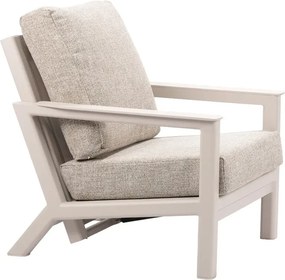 Taste by 4 Seasons Xara verstelbare loungestoel Linen Loungestoel   beige weerbestendig