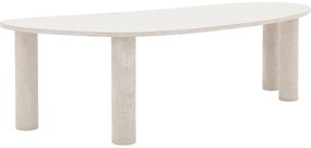Goossens Eettafel Stone, Organisch 260 x 120 cm
