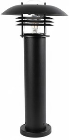 Riga Tuinlamp Zwart Tuinverlichting Zwart E27