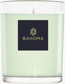 Handgemaakte geurkaars (eerste roos & amberhout)