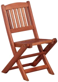 vidaXL Tuinstoelen voor kinderen 2 st massief eucalyptushout