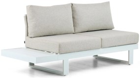 Hoek loungeset 6 personen Aluminium Wit  Lifestyle Garden Furniture Lorenzo