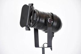 Brest Industriele Tripod Vloerlamp, Metaal, 53x140cm, Zwart