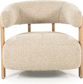 Armleuningstoel Boucle Taupe
