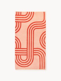 Strandlaken Shiloh met geometrisch patroon