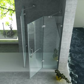 Sanigoods Snow douchecabine 120x90x195cm chroom