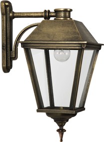 Buitenlamp Halle M brons