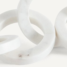 Ketting van in elkaar grijpende marmeren ringen, Scafi