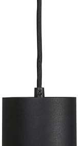 Design hanglamp zwart incl. rail adapter 1-fase - Slimline Tubo Binnenverlichting Lamp