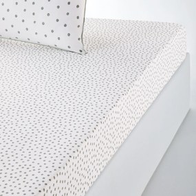 Hoeslaken in gewassen katoen, omslag 25 cm, Lison
