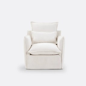 Fauteuilhoes in dik linnen, Odna