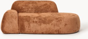 Teddy bouclé bank Wolke (2-zits) met chaise longue