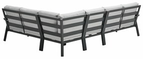 Garden Impressions Lissabon lounge dining set 4-delig - valley sand