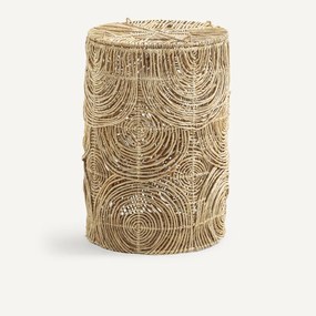 Linnenmand H60 cm gevlochten abaca , Orphée