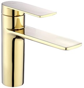 Wastafelkraan Rea Storm Gold Low