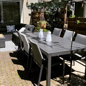 Manifesto Villongo dining tuinstoel stapelbaar