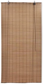 vidaXL Rolgordijnen 2 st 150x220 cm bamboe bruin