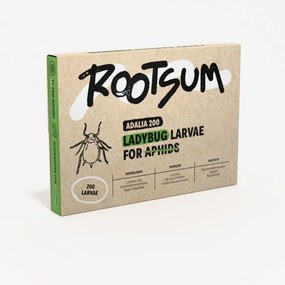 Rootsum Adalia - 200 larven van het lieveheersbeestje - tegen bladluizen