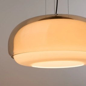 Hanglamp in gekleurd glas Ø45 cm, Kinoko