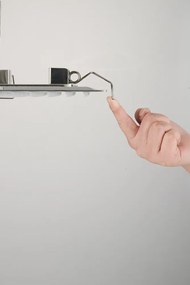 Saniclear Plus inbouw regendouche met inbouw douchekop 30x30cm chroom