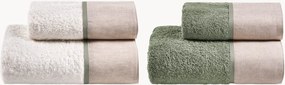 Katoenen handdoekenset Code Washed, 4-delig