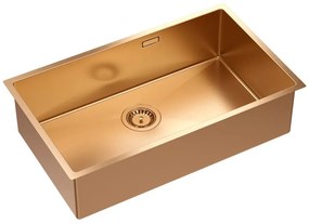 Stalen spoelbak ANTHONY 80 COPPER