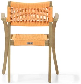 Tuinset 10 personen 400 cm Rope Oranje Lifestyle Garden Furniture Dallas/Brighton