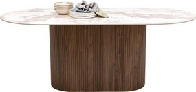 Kare Design Ruben Marmere Ovale Eettafel 200 - 200 X 100cm.