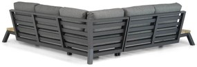 4 Seasons Outdoor Empire Loungeset Aluminium Grijs 3-delig