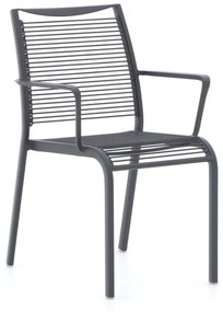 Dining tuinstoel | Apple Bee Hawaii | Aluminium | Grijs | Stapelbaar | Kees Smit Tuinmeubelen