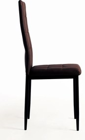Set 4 Lan Kunstlederen Stoelen