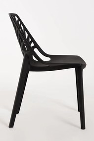 Set 4 Hissar Polypropyleen Stoelen