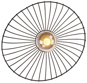 Design plafondlamp zwart 29 cm - Pua