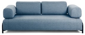 Kave Home Compo Stoffen 3-zits Bank Blauw