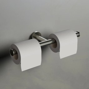 Hotbath Cobber Dubbele Toiletrolhouder Wit Mat CBA05