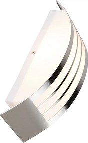 Moderne wandlamp staal RVS IP44 - Sapphire Deluxe