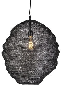 Oosterse hanglamp zwart - Nidum Gran