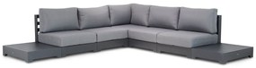 Loungeset 5 personen Aluminium Grijs Santika Furniture Santika Phantom